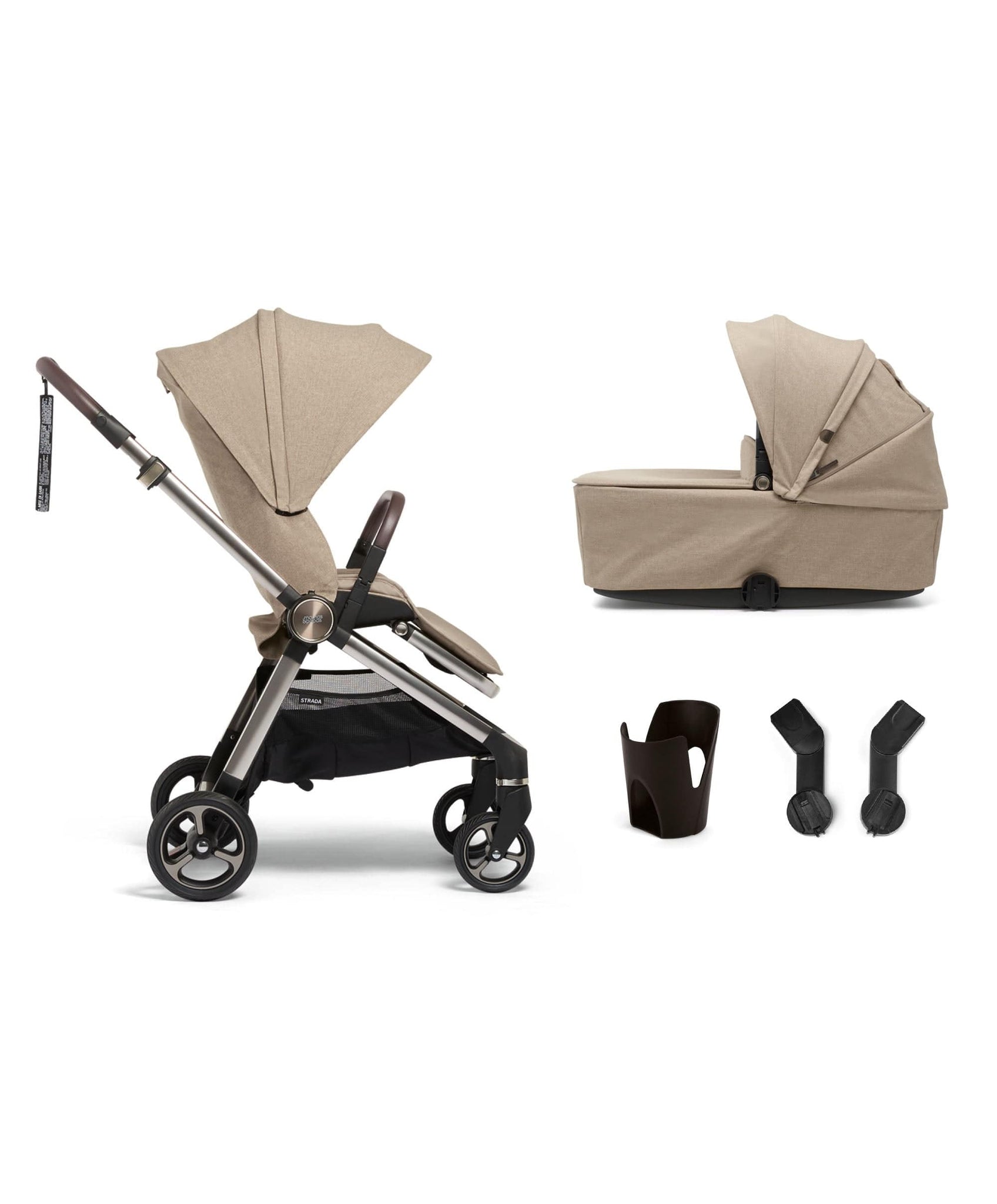 Strada Pushchair Starter Bundle 4 Pieces Pebble Mamas Papas IE